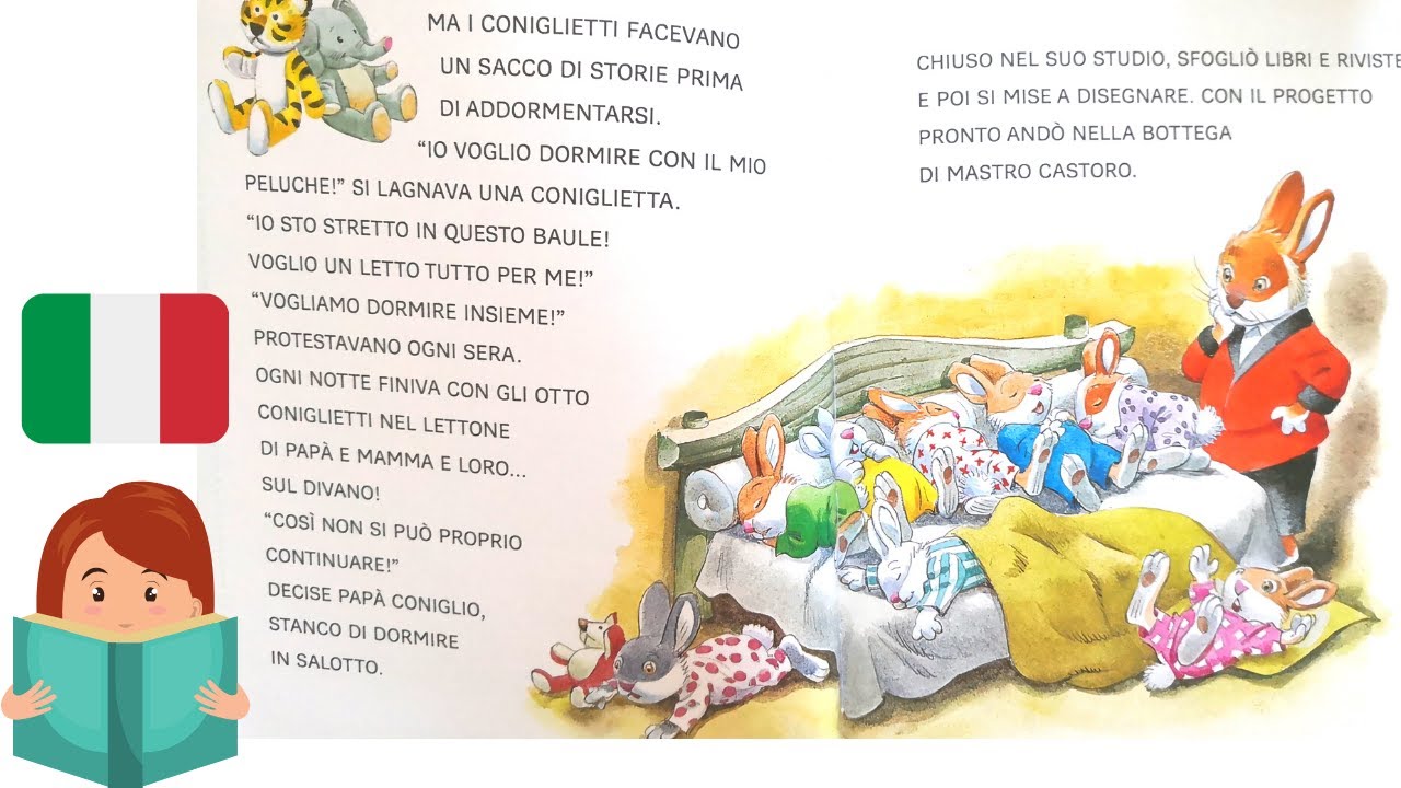 Gli Otto Lettini - storie per diventare Grandi. Racconti storie favole per bambini. audiolibro ita