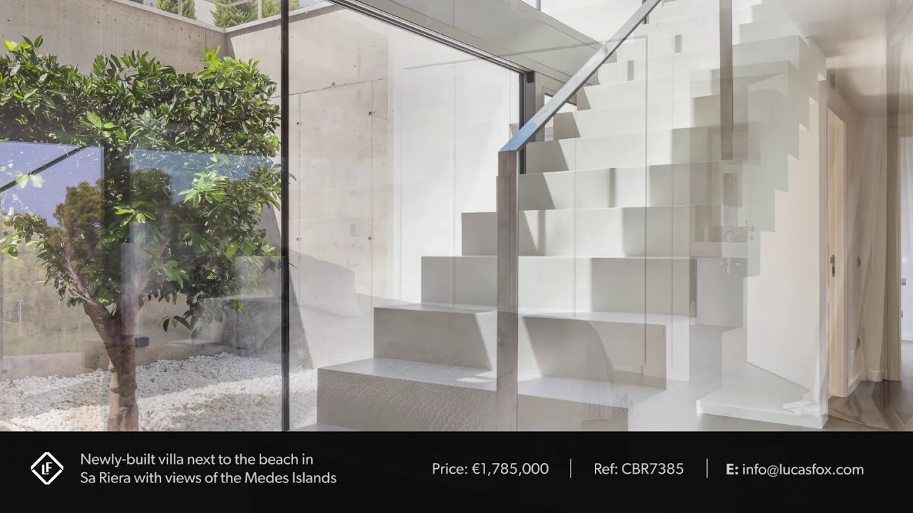 Brand-new house with sea views in Sa Riera, Costa Brava. CBR7385