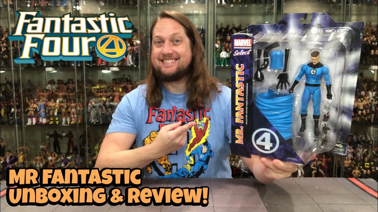 Reed Richards Mr. Fantastic Fantastic Four Marvel Select Unboxing & Review!