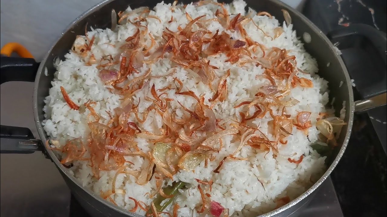 ১ কেজি চালের পোলাও রেসিপি /Easy polao recipe/সাদা পোলাও /Bangladeshi polaw recipe