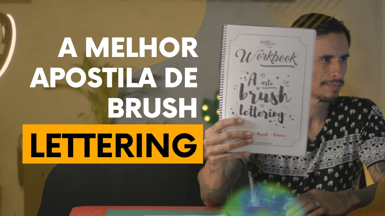 A MELHOR APOSTILA DE BRUSH LETTERING