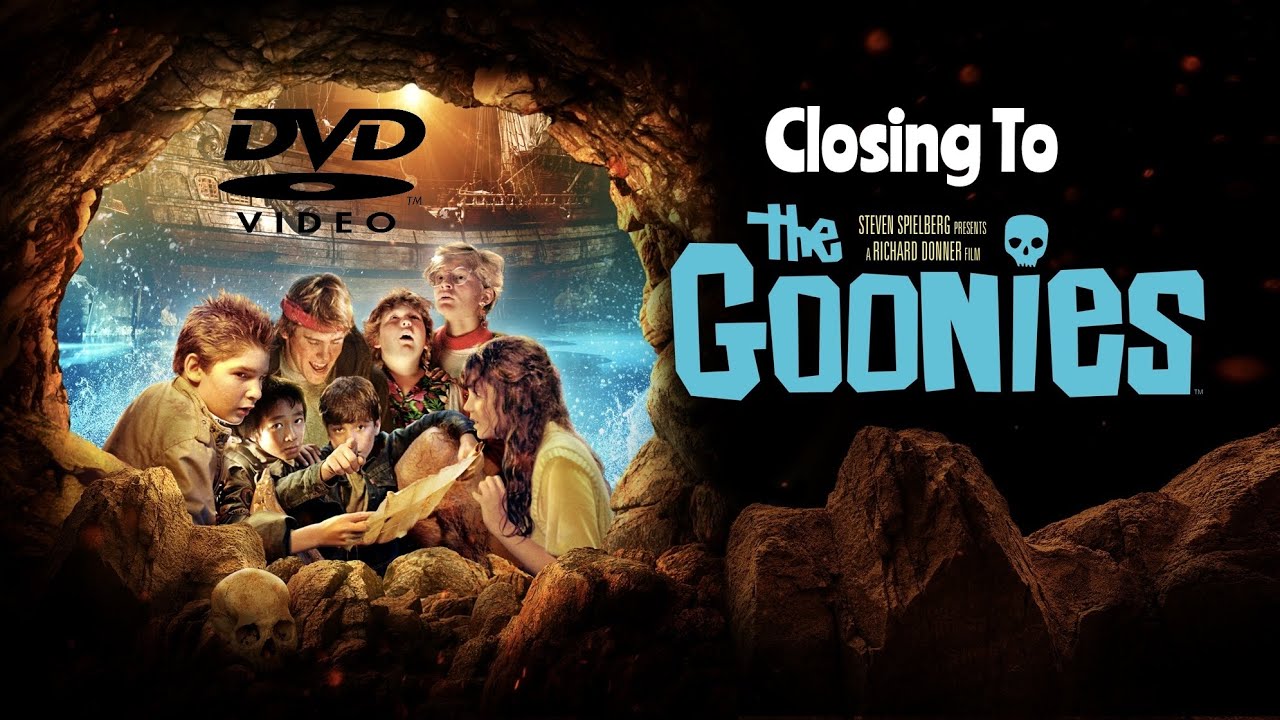 Closing To The Goonies (1985) 2001 2010 Reprint DVD.