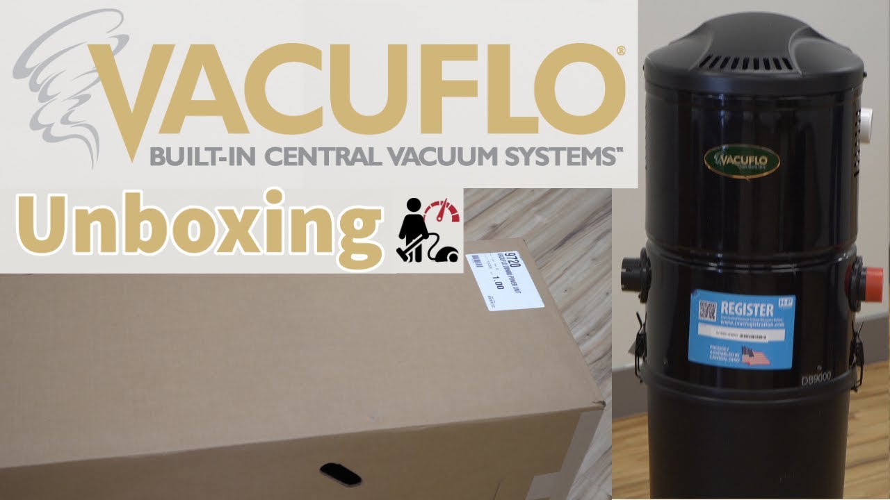 VACUFLO DB9000 Central Vacuum Unboxing