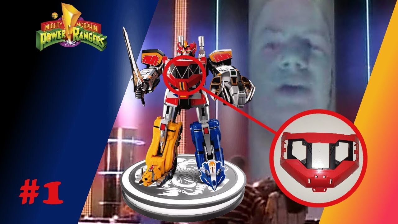 Montez le Megazord des Power Rangers n°1 - Le Plastron - Altaya