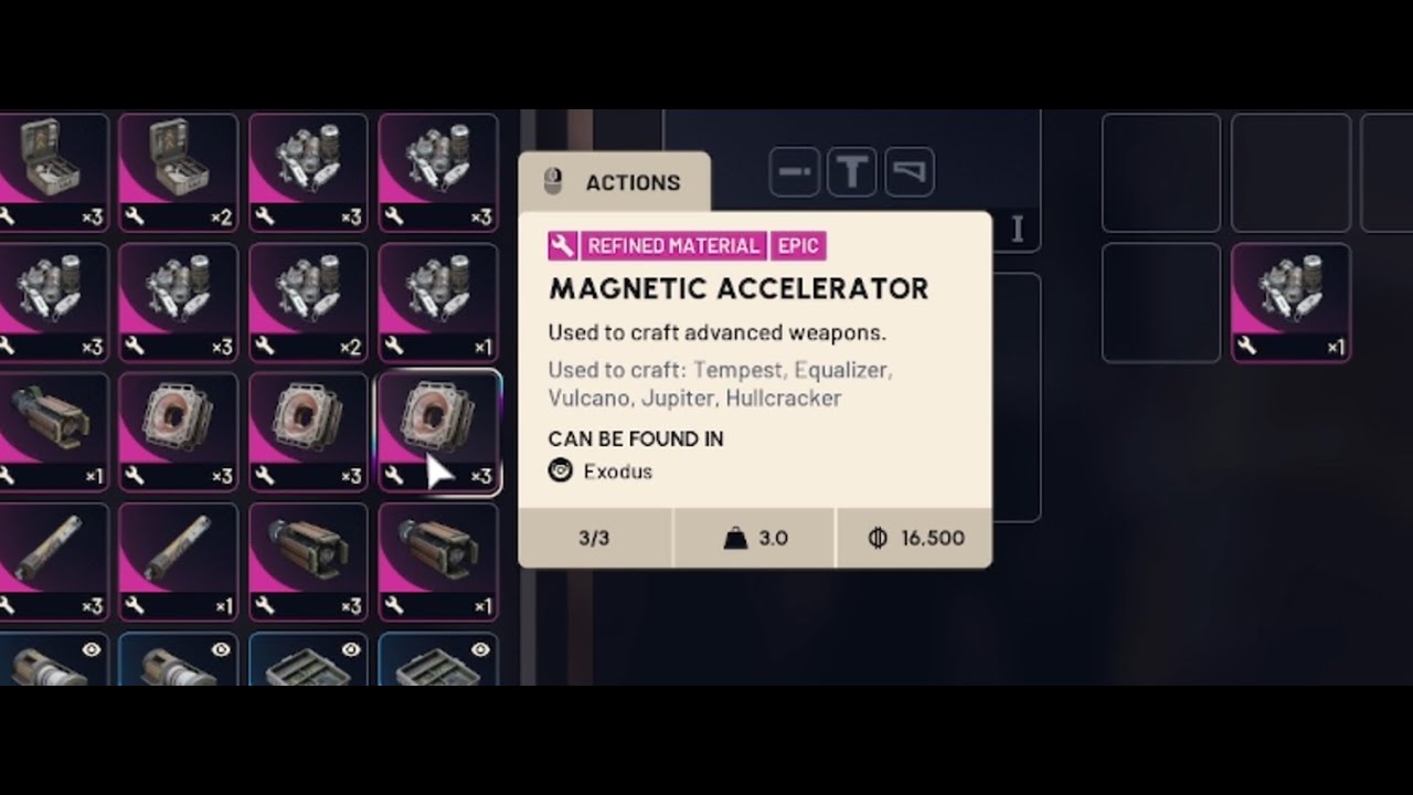 Arc Raiders : Garantiert Magnetischen Beschleuniger und Exodus-Module bekommen ! Für das Projekt