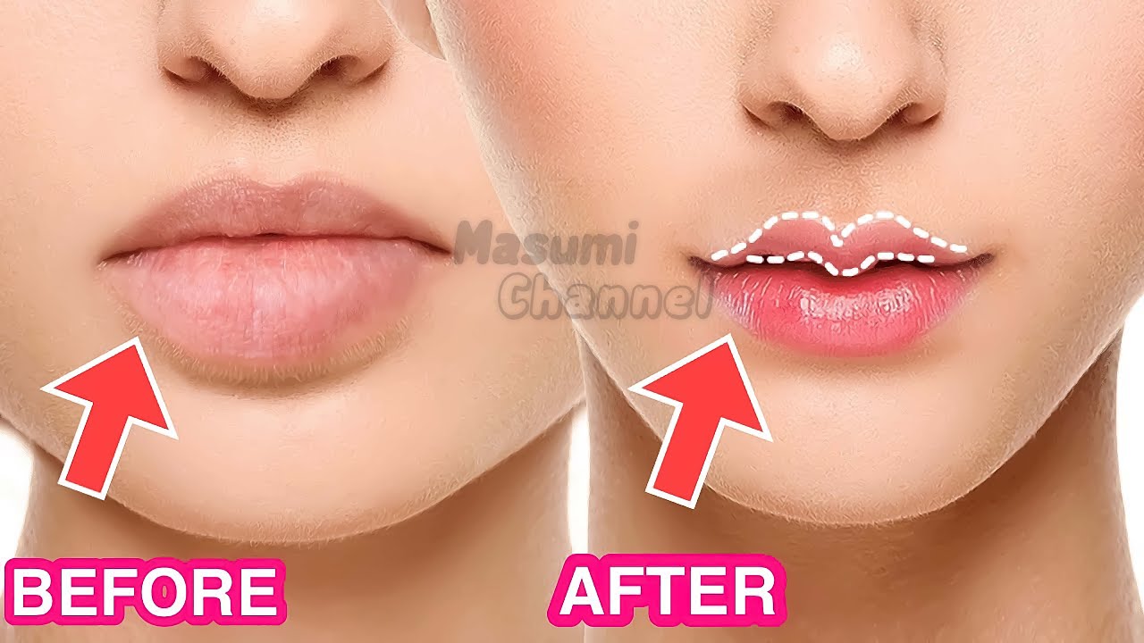 Упражнение для тонких губ за 5 минут💋 | Исправьте большие губы, обвисшие щеки естественным образом