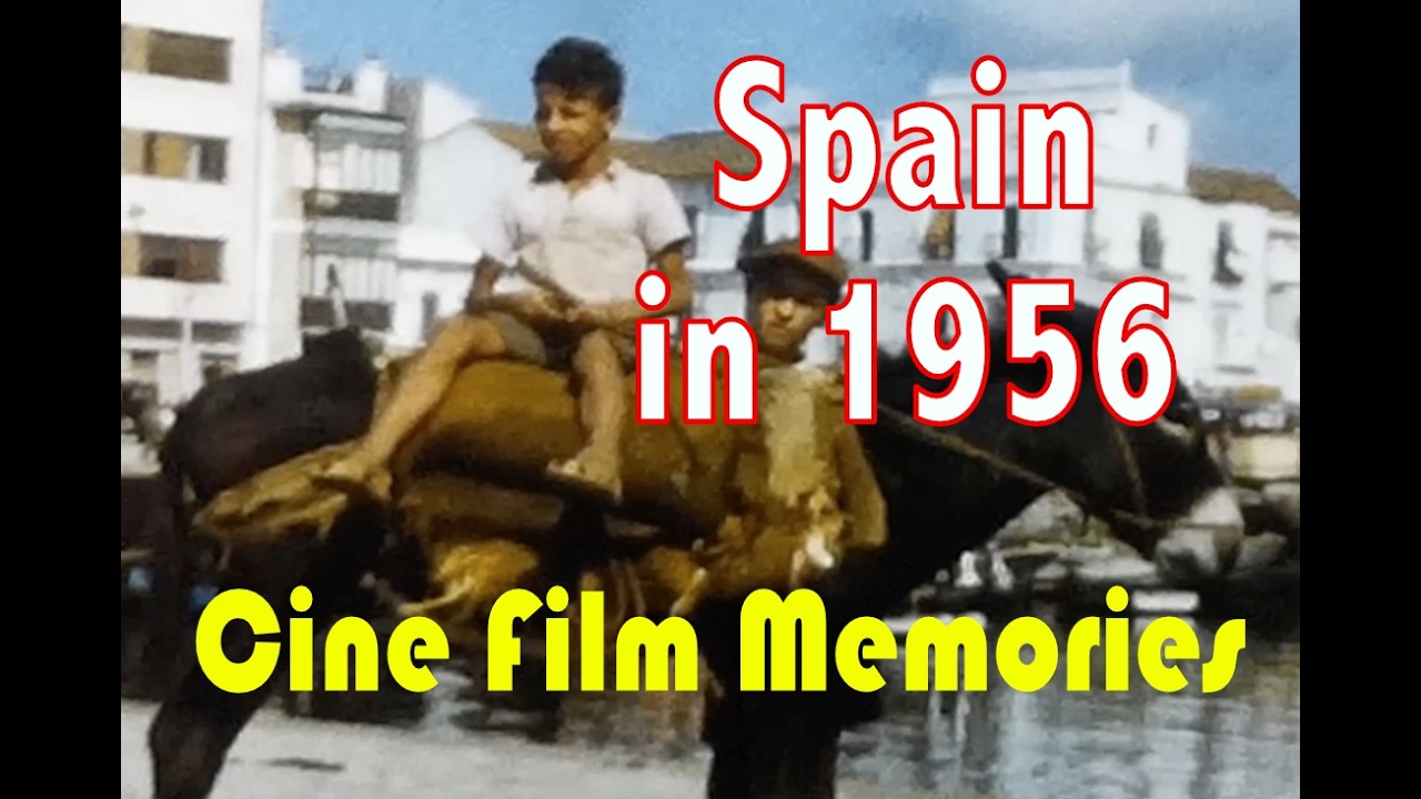 Spain 1956 Vintage Cine Film