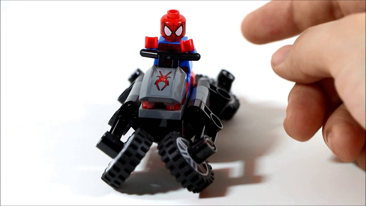 Lego Marvel Ultimate Spider-man Spiderman Spider-cycle Chase Review 76004