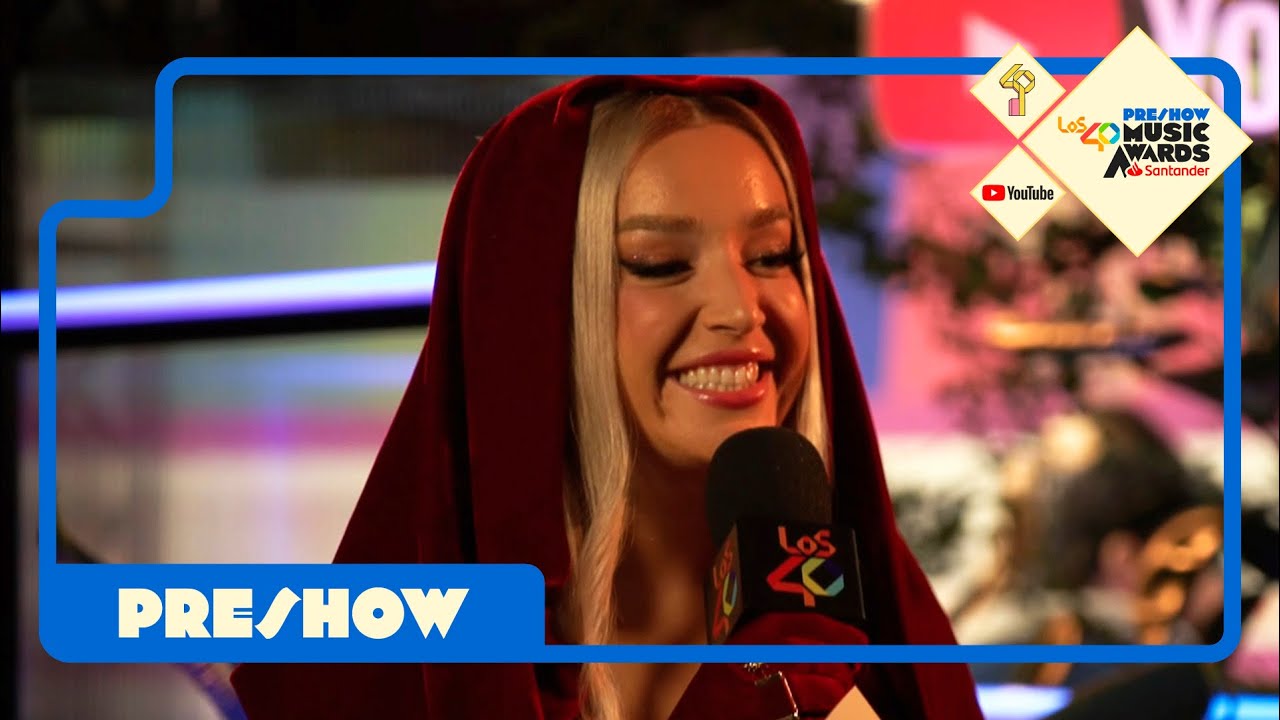 Lola Índigo habla del tema explícito con La Zowi | PreShow con Youtube de LOS40 Music Awards 2023