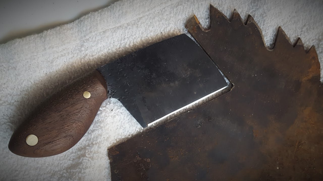 Making a Saw Blade Butchie Knife