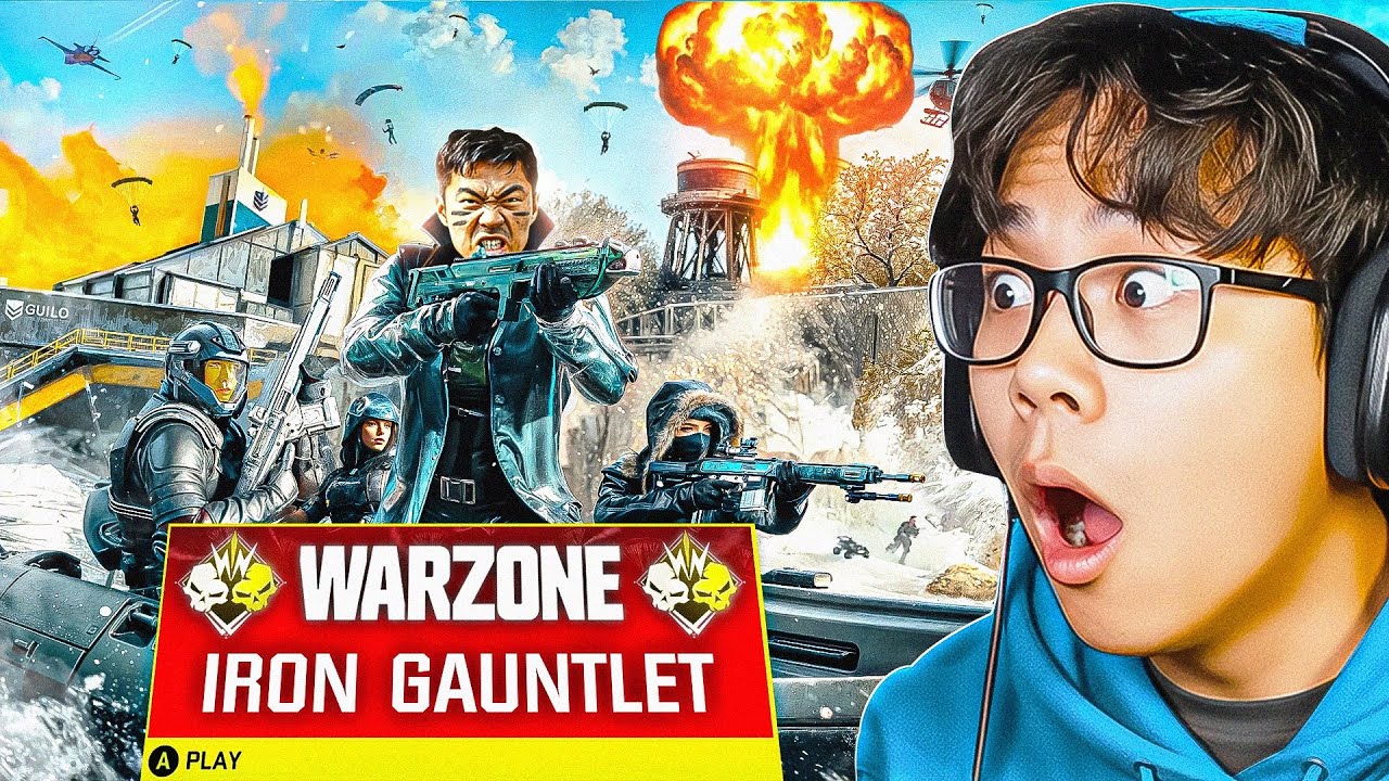 the NEW WARZONE IRON GAUNTLET MODE is AMAZING! 🤯(BO7 WARZONE)