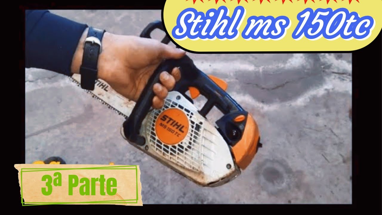 《MONTAJE COMPLETO》 de motosierra STIHL MS 150 tc (3°Parte)💥💥💥❗❗❗❗❗❗