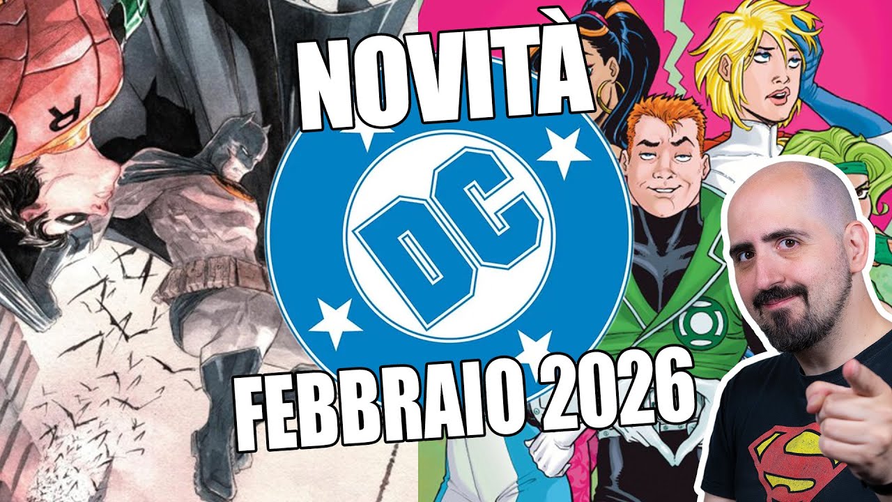 Le Novità DC / Panini di FEBBRAIO 2026: con pipistrelli e superuomini!