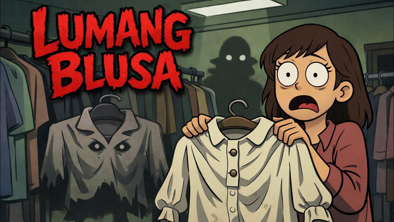 Ang Blusang Galing sa Ukay-Ukay — Huwag Mong Isuot Kung Ayaw Mong Maangkin | Tagalog Animated Horror
