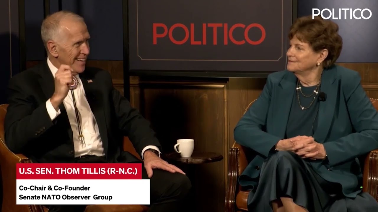 US Senators Shaheen and Tillis on future of the NATO alliance, Greenland, and more | POLITICO