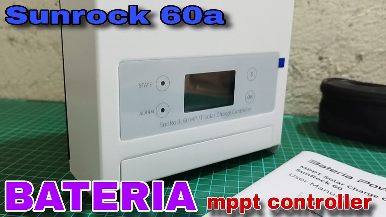BATERIA POWER MPPT - SUNROCK 60 AMPS UNBOXING AND TEARDOWN