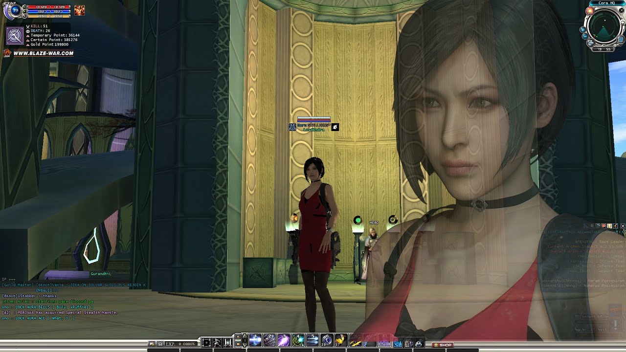 ADA WONG WITH BOW LIVE RF BLAZE GAMEPLAY #4