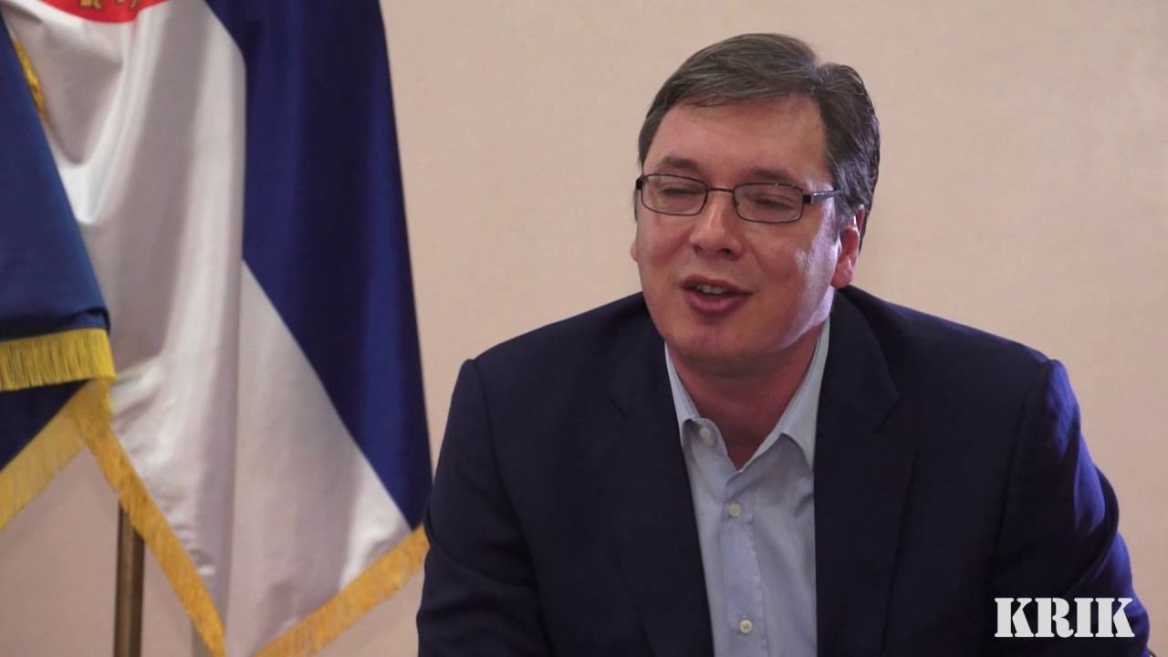 Aleksandar Vučić o Zvonku Veselinoviću u intervjuu za KRIK 11.04.2016.