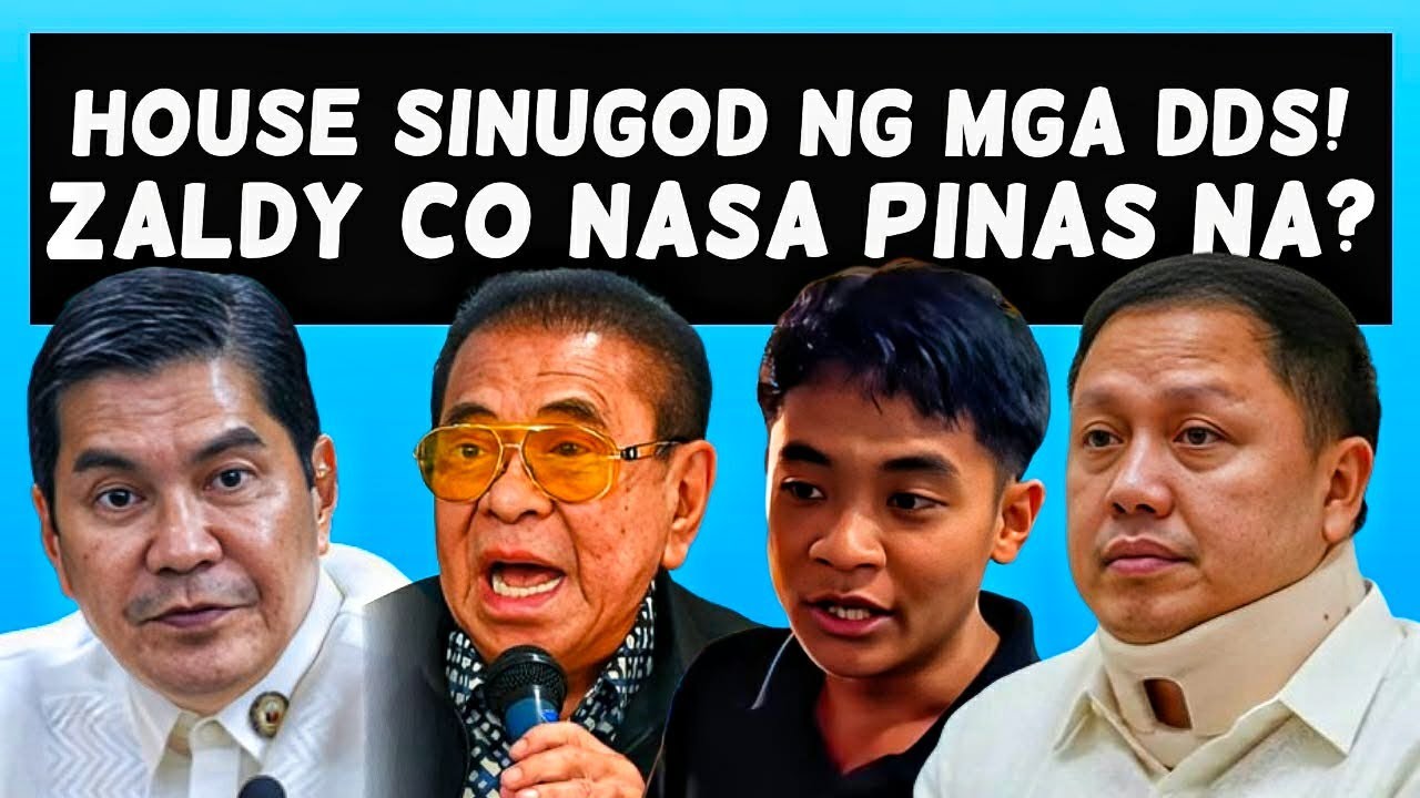 Zaldy Co Nasa Pinas Na!!? House Pinasok Ng Mga DDS At Nang Gulo Pa!!!