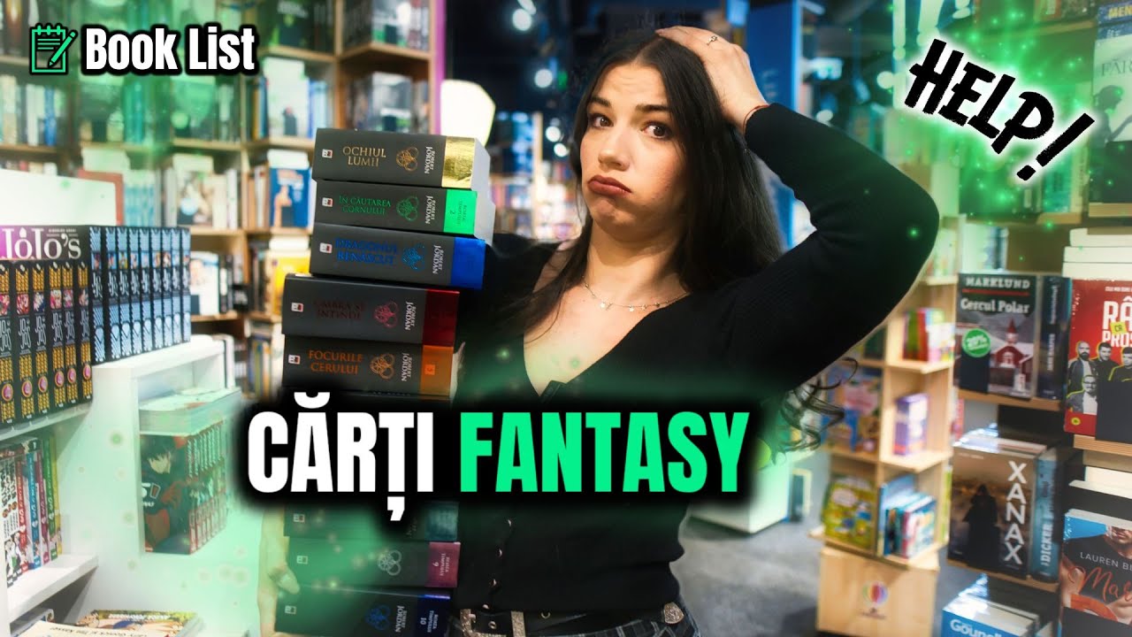 Book List 🏰 Recomandari de carti - Fantasy