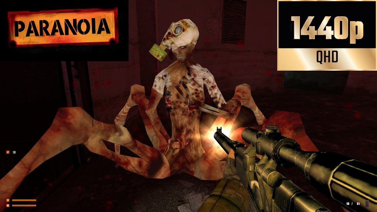 [Half Life - Paranoia] MOD Full Walkthrough 1440p.