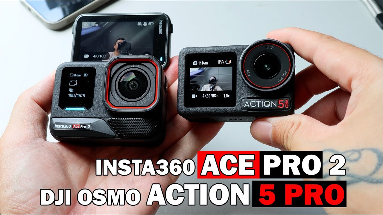 So sánh Insta360 ACE Pro 2 và DJI Osmo Action 5 Pro | TP STUDIO