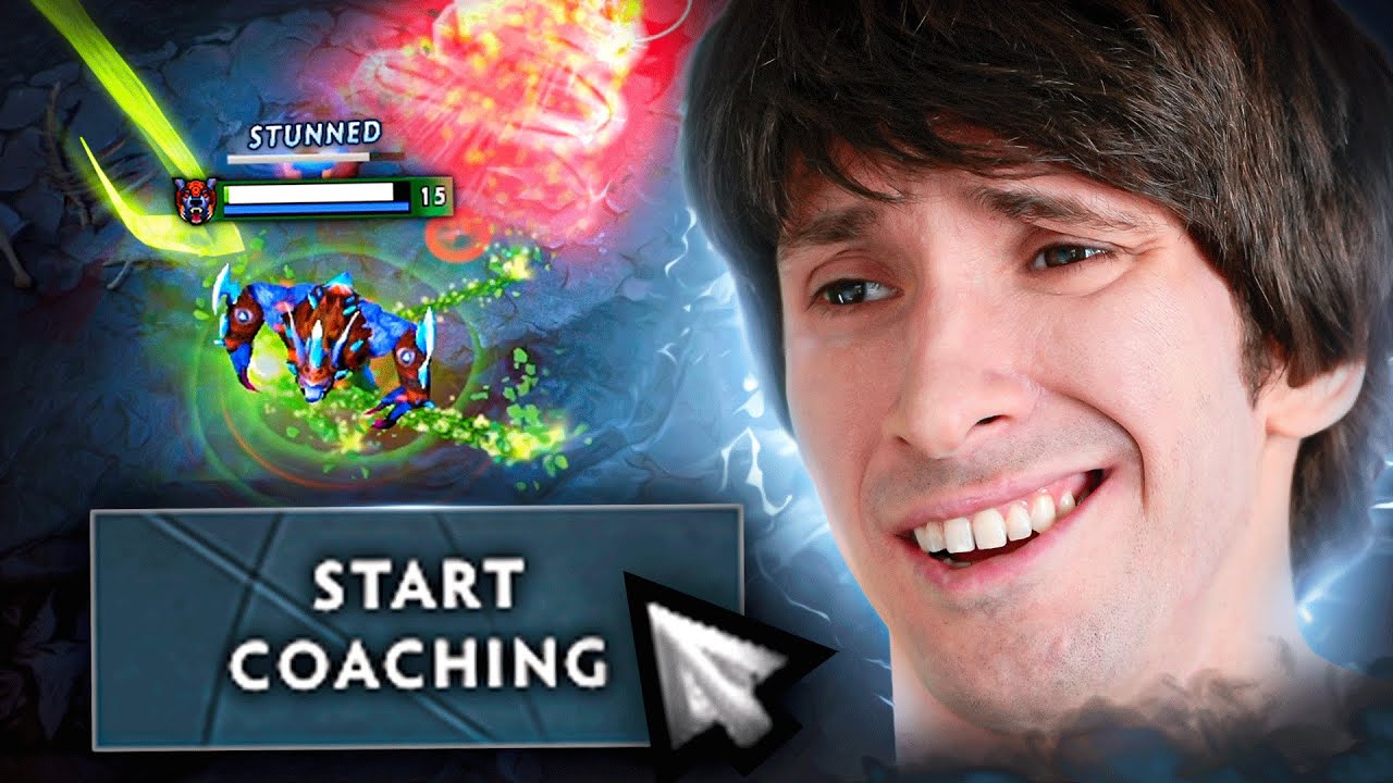 Heralds start feeding when they see Dendi coach