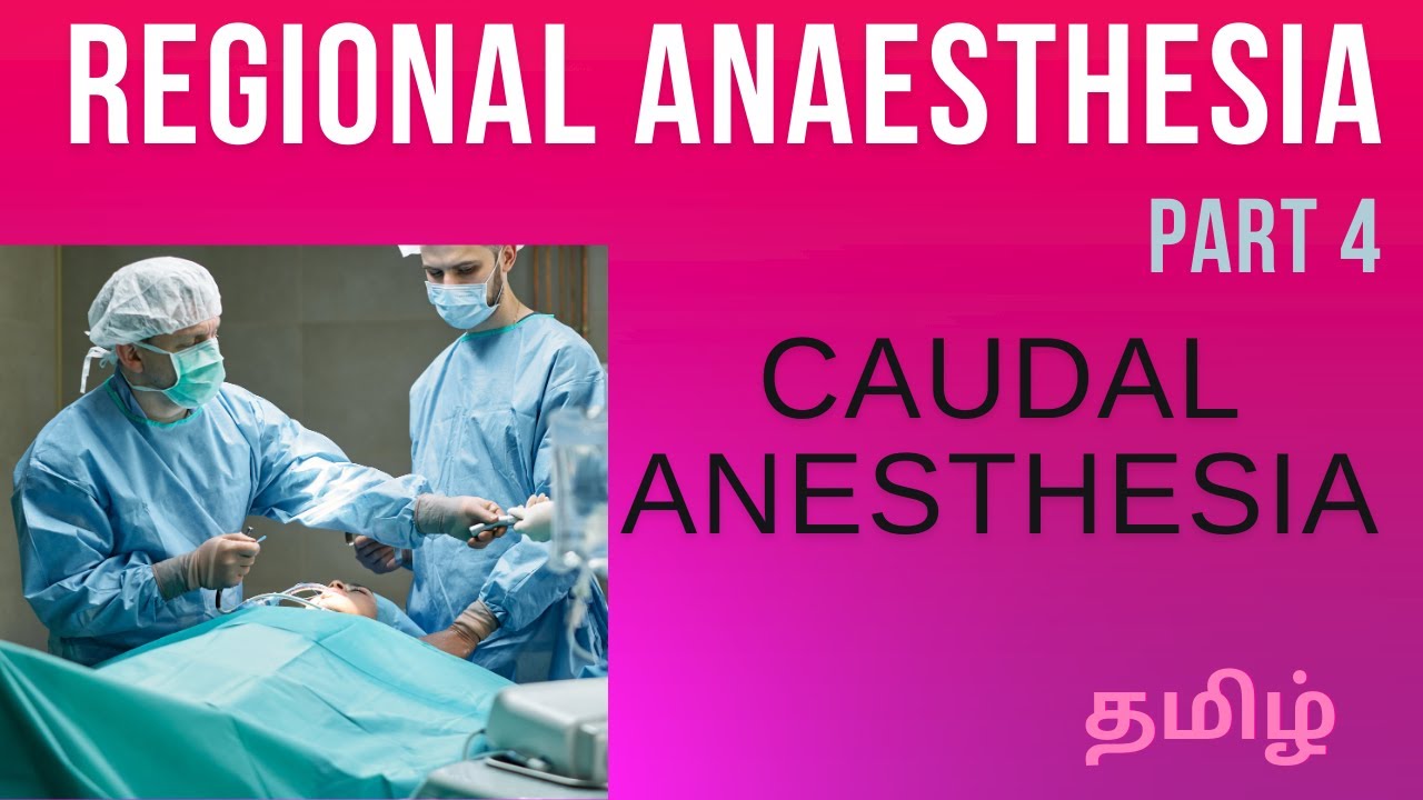 WHAT IS REGIONAL ANAESTHESIA PART 4  | CAUDAL ANAESTHESIA | ANAESTHESIA TECHNOLOGY|