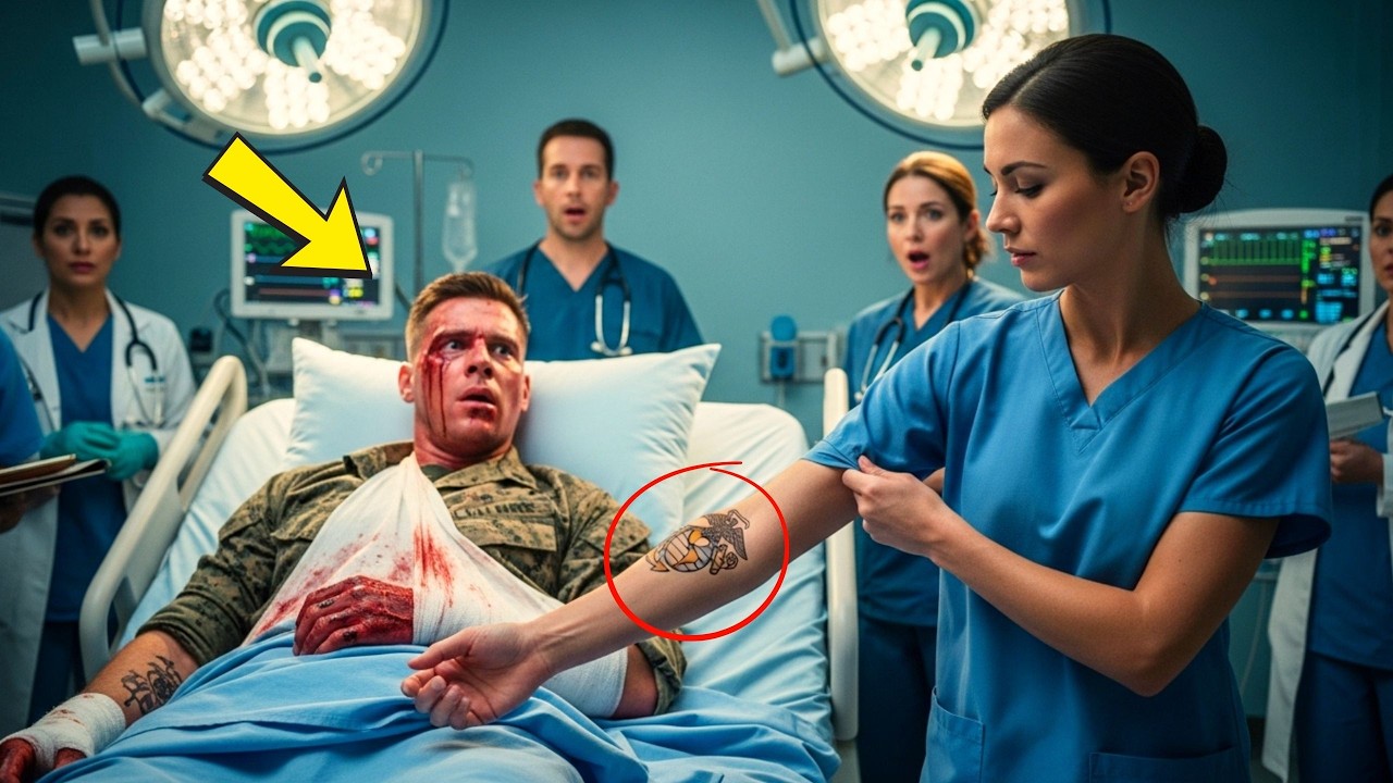 The Marine Major Dismissed Her Care… Until She Rolled Up Her Sleeve and Revealed the Unit Crest
