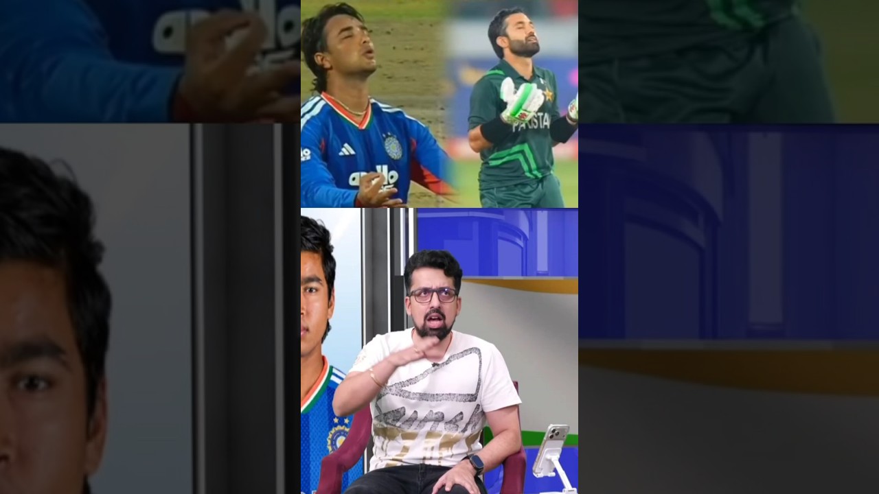 Abhishek&rsquo;s Om Celebration Causes Stir in Pakistan! 😳😂 #cricket #om #pakistan