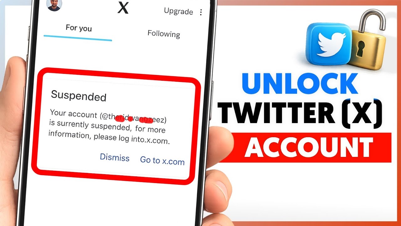 How To Recover Suspended Twitter (X) Account (2026)