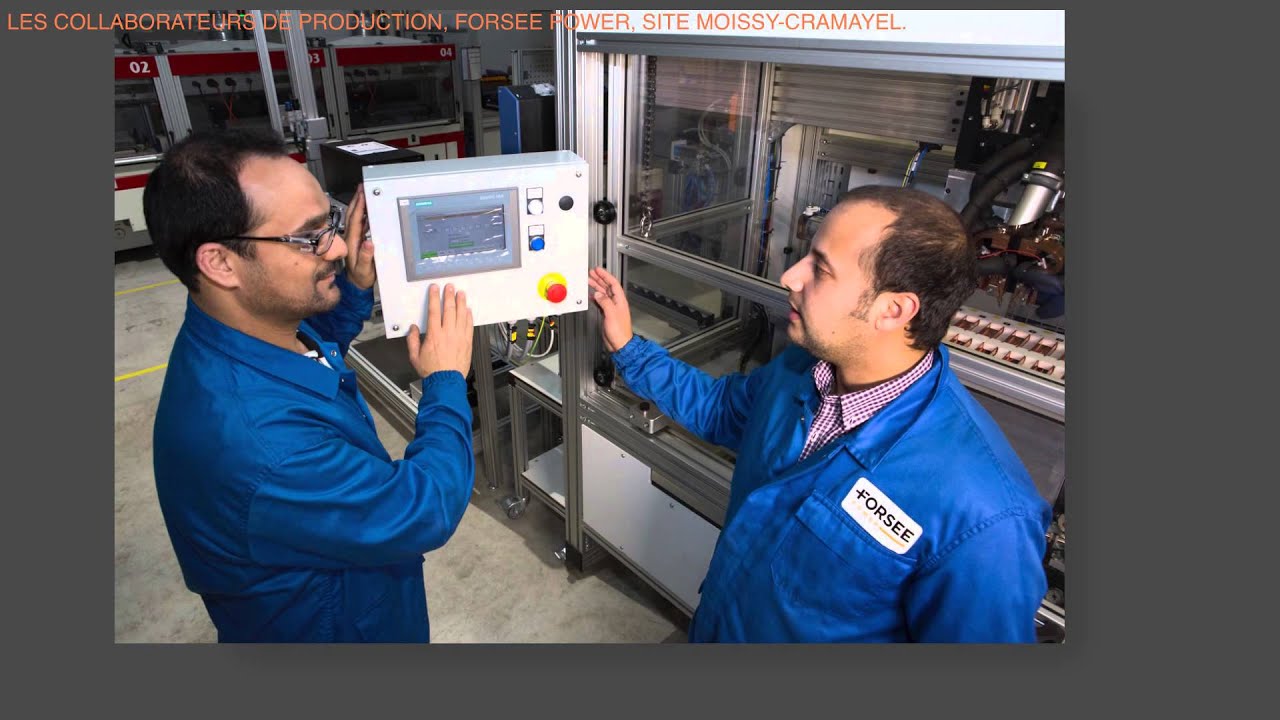 Les collaborateurs de production Forsee Power