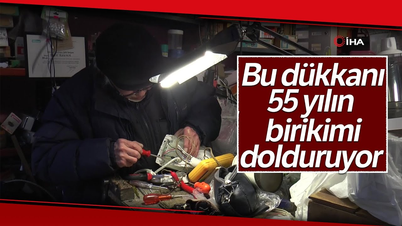Sokağın En Eski Tamircisine Çalışacak Alan Bırakmadılar