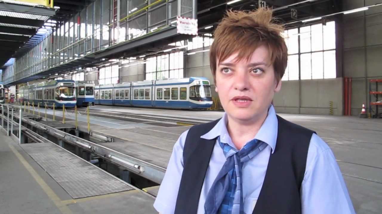 Ich werde Tramführerin - Fahrprüfung