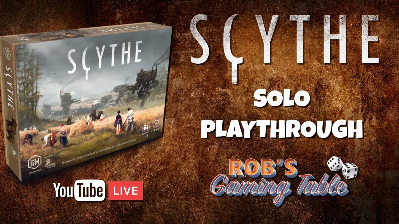 Scythe Solo Playthrough