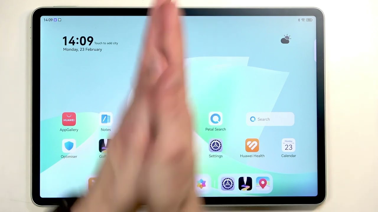 HUAWEI MatePad 11.5 S（2026）でスクリーンショットを撮る方法