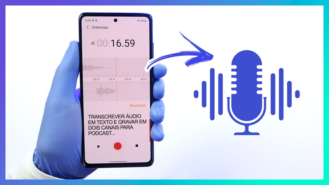 🔵 Ele faz MUITO MAIS do que acham! O gravador de voz do celular Samsung é ÓTIMO!