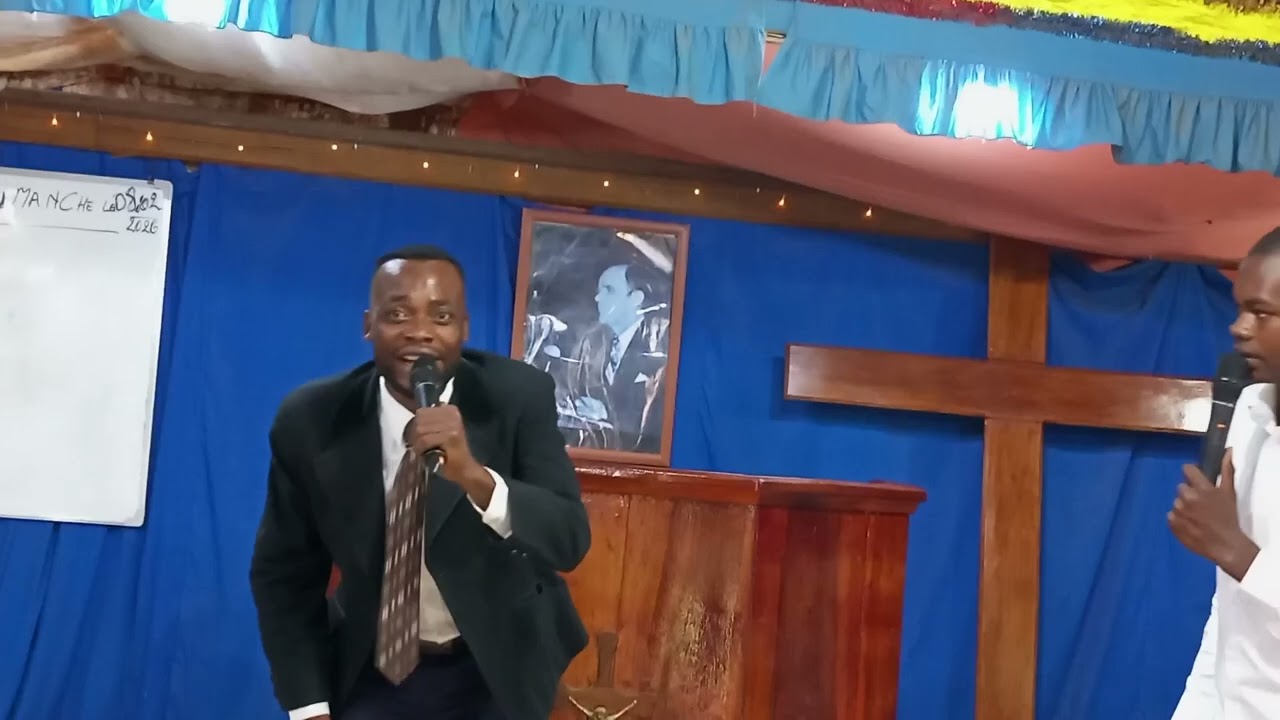 Pasteur Michel chez nous au kenos-tabernacle Lubumbashi Hewa-bora
