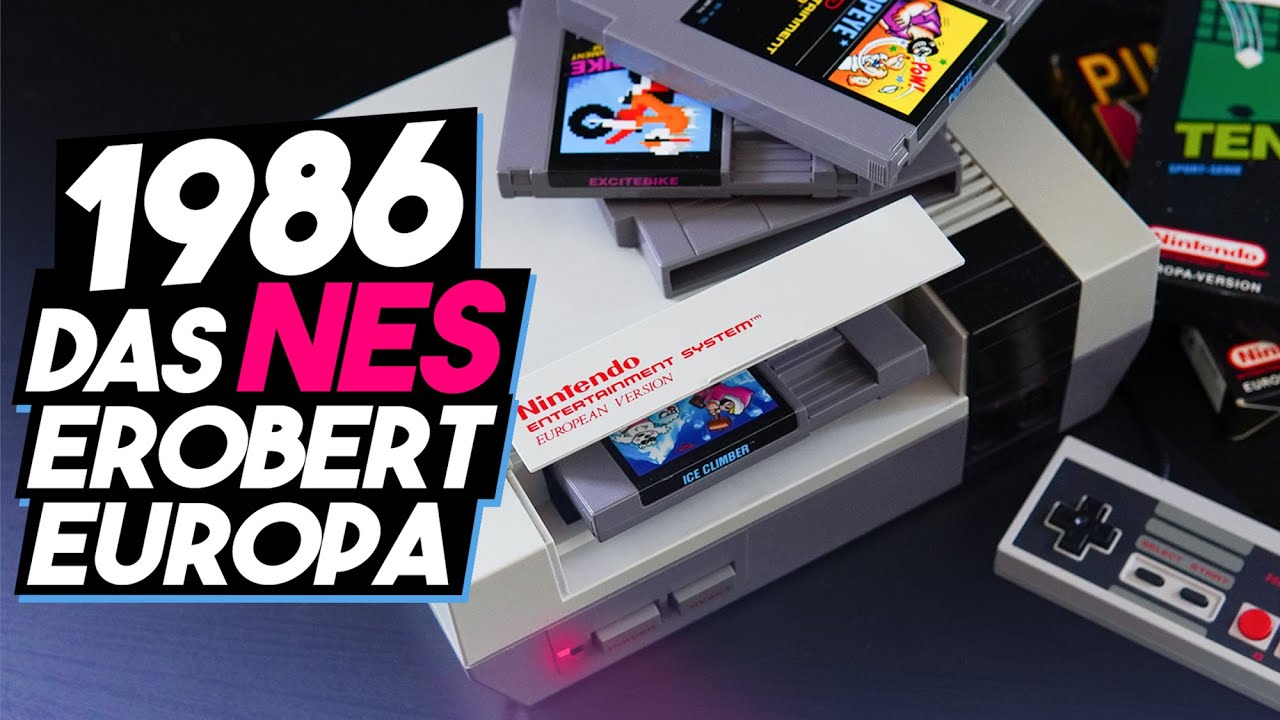 Wie das NINTENDO NES 1986 in EUROPA auf den Markt kam | NES Commando
