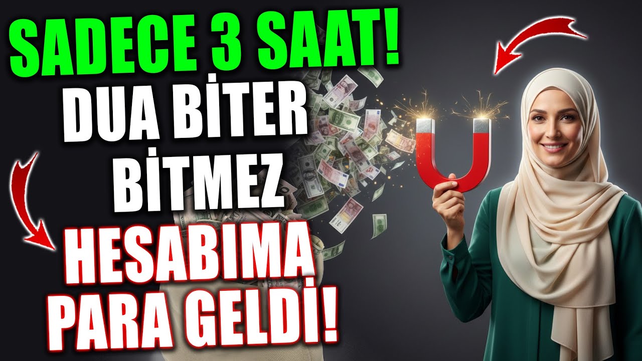 Sadece 3 Saat! Dua Biter Bitmez Hesabıma Para Geldi…