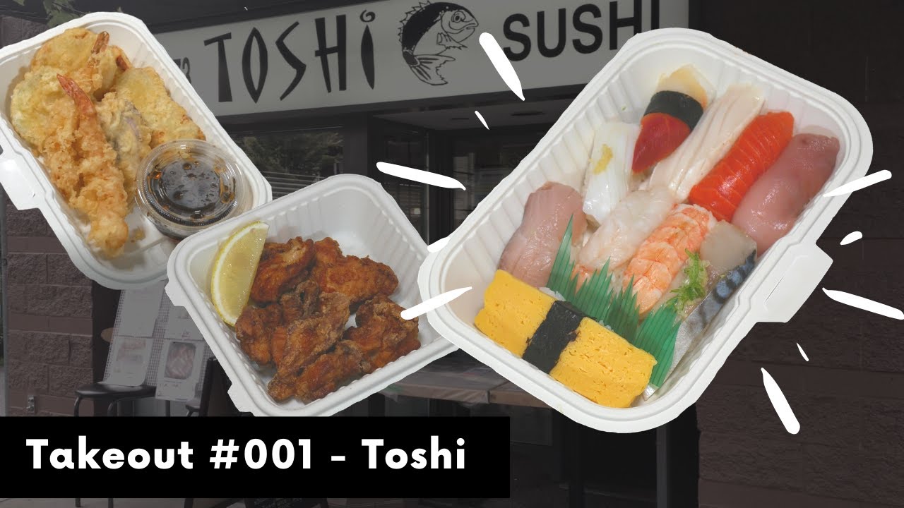 Takeout #001 - Toshi - Karrage, Tempura & Nigiri Combo