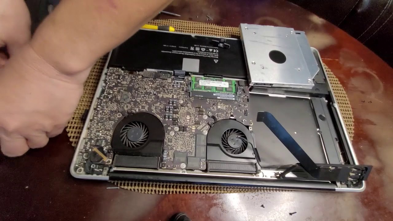 Replace 2011 Macbook Pro HHD to SSD + CD Drive to HHD