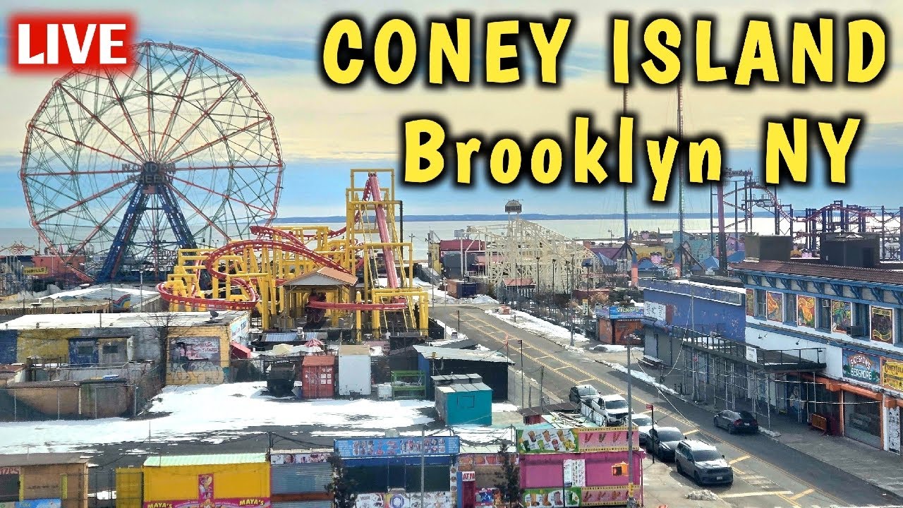 Coney Island, Brooklyn NY 🌤 NYC LIVE Sunny Afternoon Walk IRL