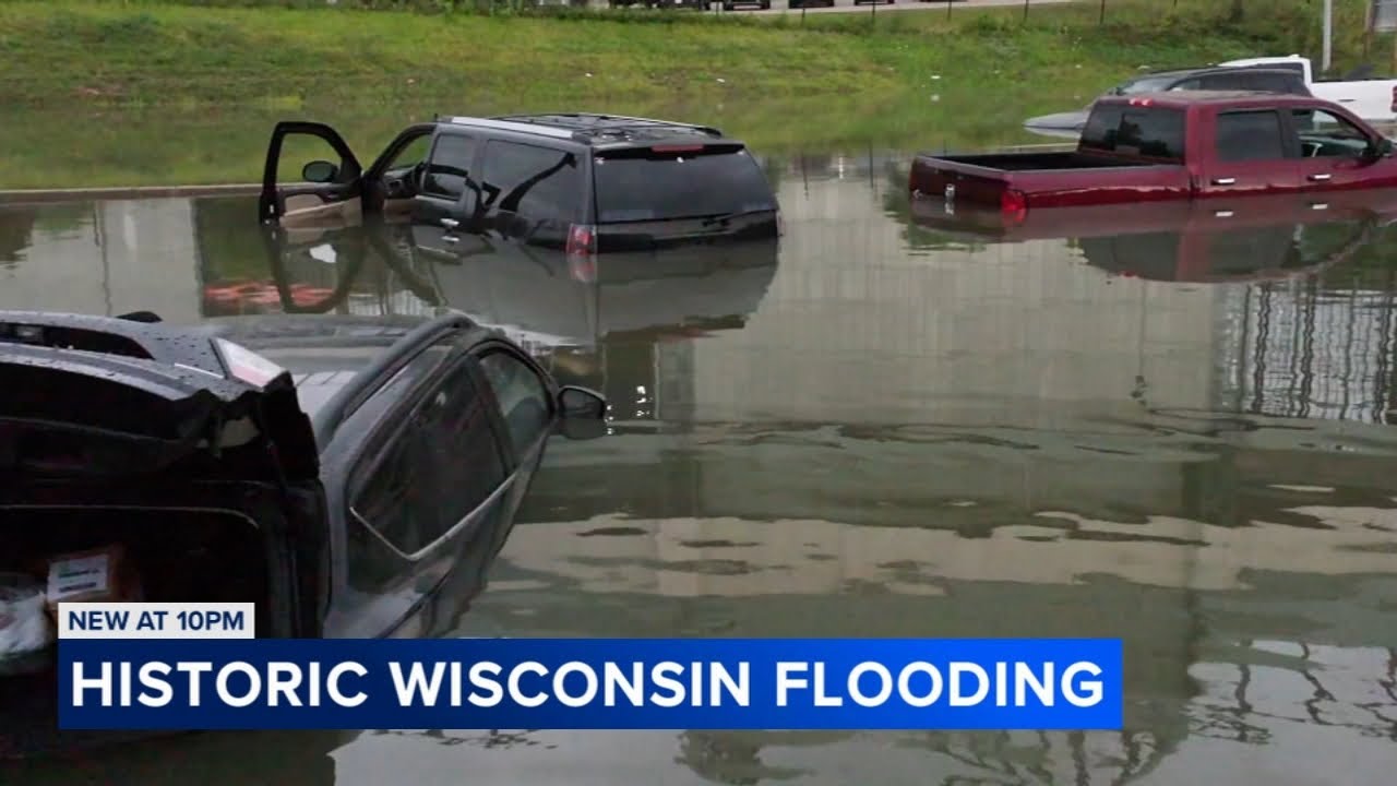 Historic Wisconsin flash flooding leads to water rescues in Milwaukee area