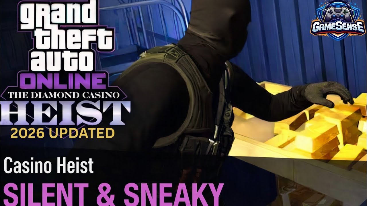 Diamond Casino Hiest 2026 Updated | Silent&Sneaky Approach | Best way to make money in GTA Online|