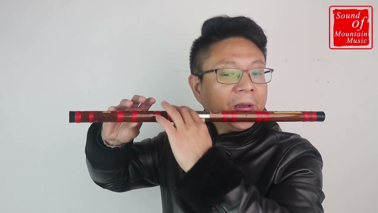 Quality Chinese Bitter Bamboo Flute Dizi Instrument with Accessories 2 Sections 笛子