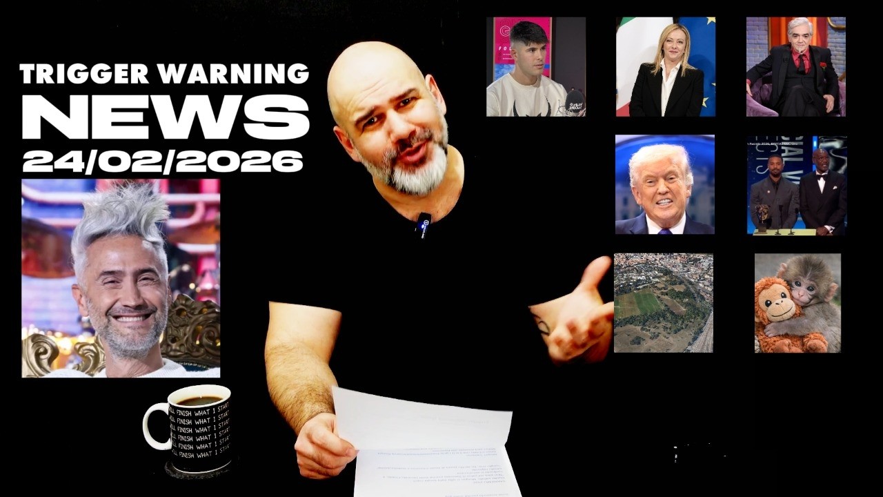 Sanremo, Vincenzo Schettin, Ale Della Giusta, Trump, Macaco Punch etc...  - TW NEWS 24/02/2026