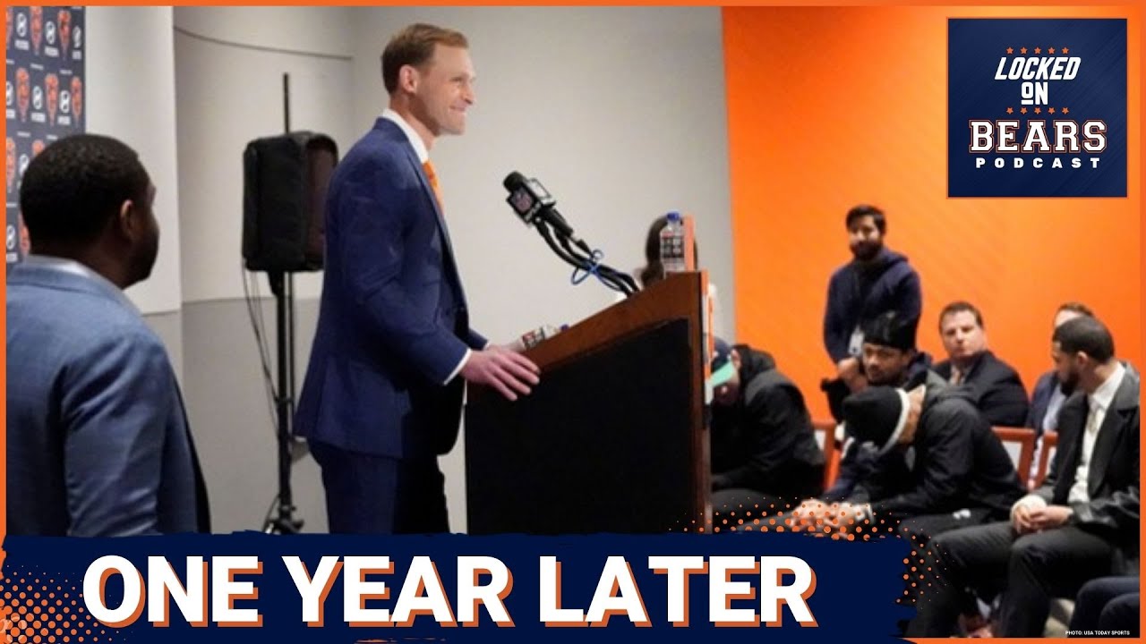 One year after hiring Ben Johnson, Chicago Bears are further along than they were supposed to be