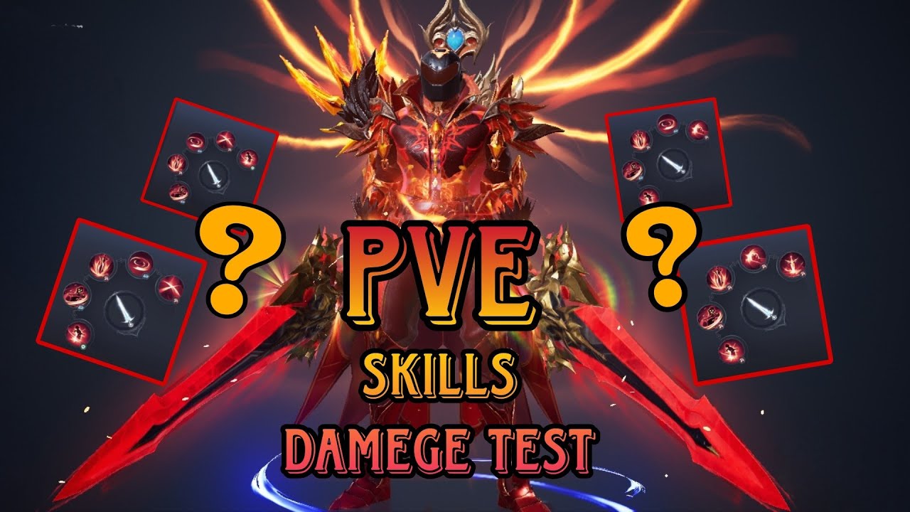 MU Origin 3 Berserker Skills PVE  damage test 🤔