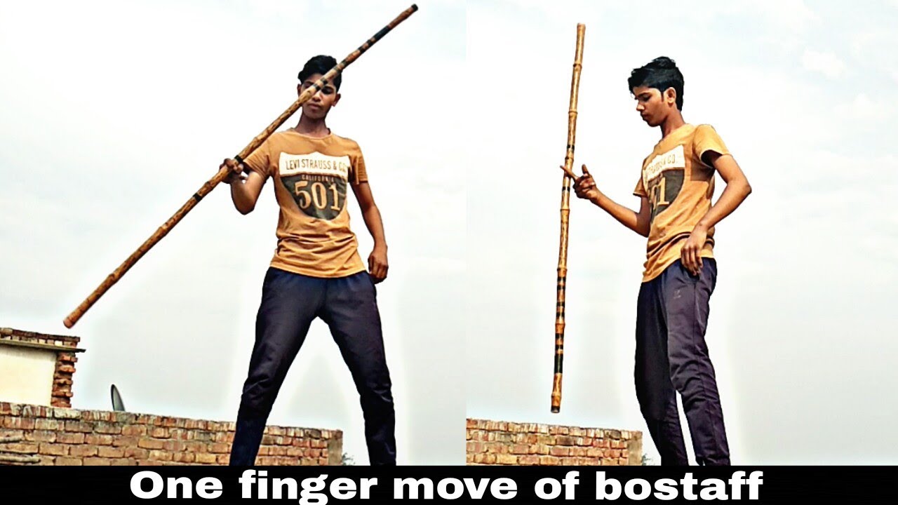 One finger move of Bo staff🔥 | It's cool | ST Arts